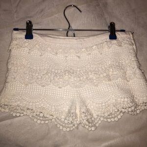 Urban Outfitters Lace Shorts